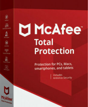 McAfee: Total Protection 2021 (1 year, 5 devices)