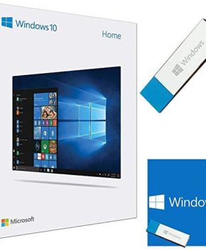 Microsoft Windows 10 Pro 32/64-bit Box Retail - Flash Drive - PC